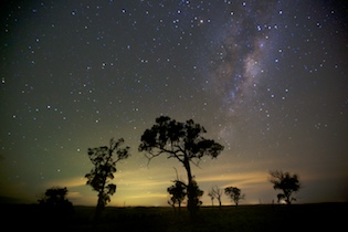 Farm at Night - drfrogsplat