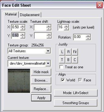 Valve Hammer Face Edit tool