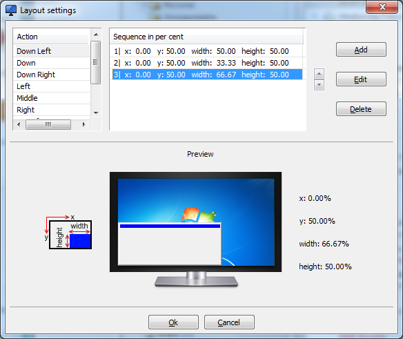 WinSplit Revolution Layout Settings