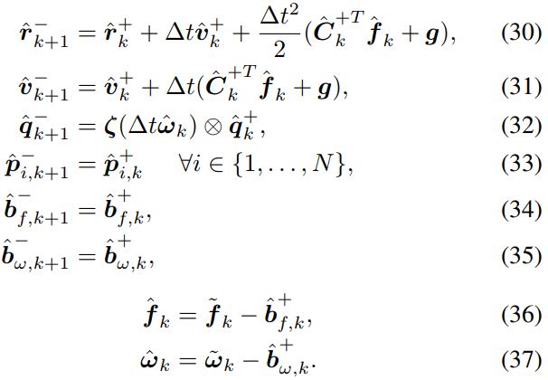 Prediction model equations