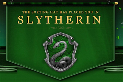 Pottermore Sorting - a Slytherin