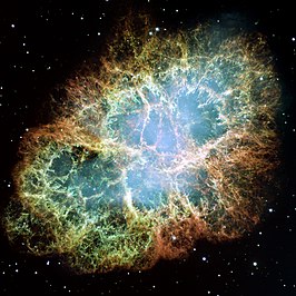 The Crab Nebula supernova remnant