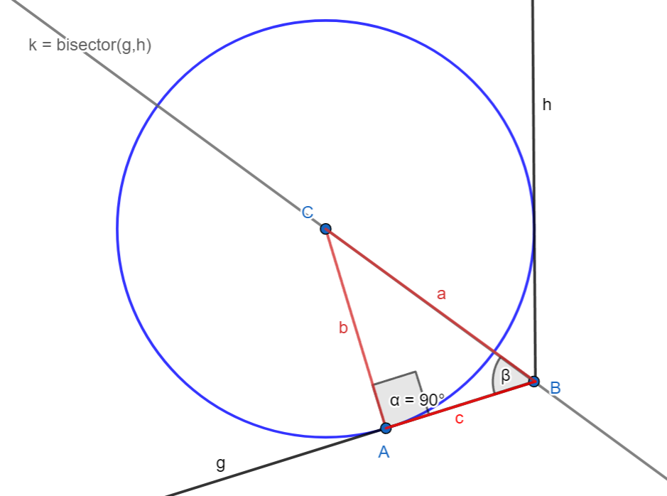 construction of auxiliary triangle