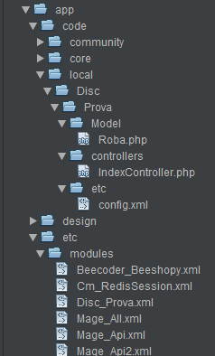 Module tree