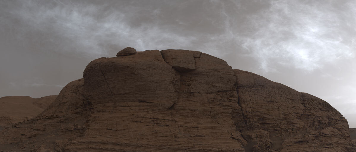 clouds on Mars