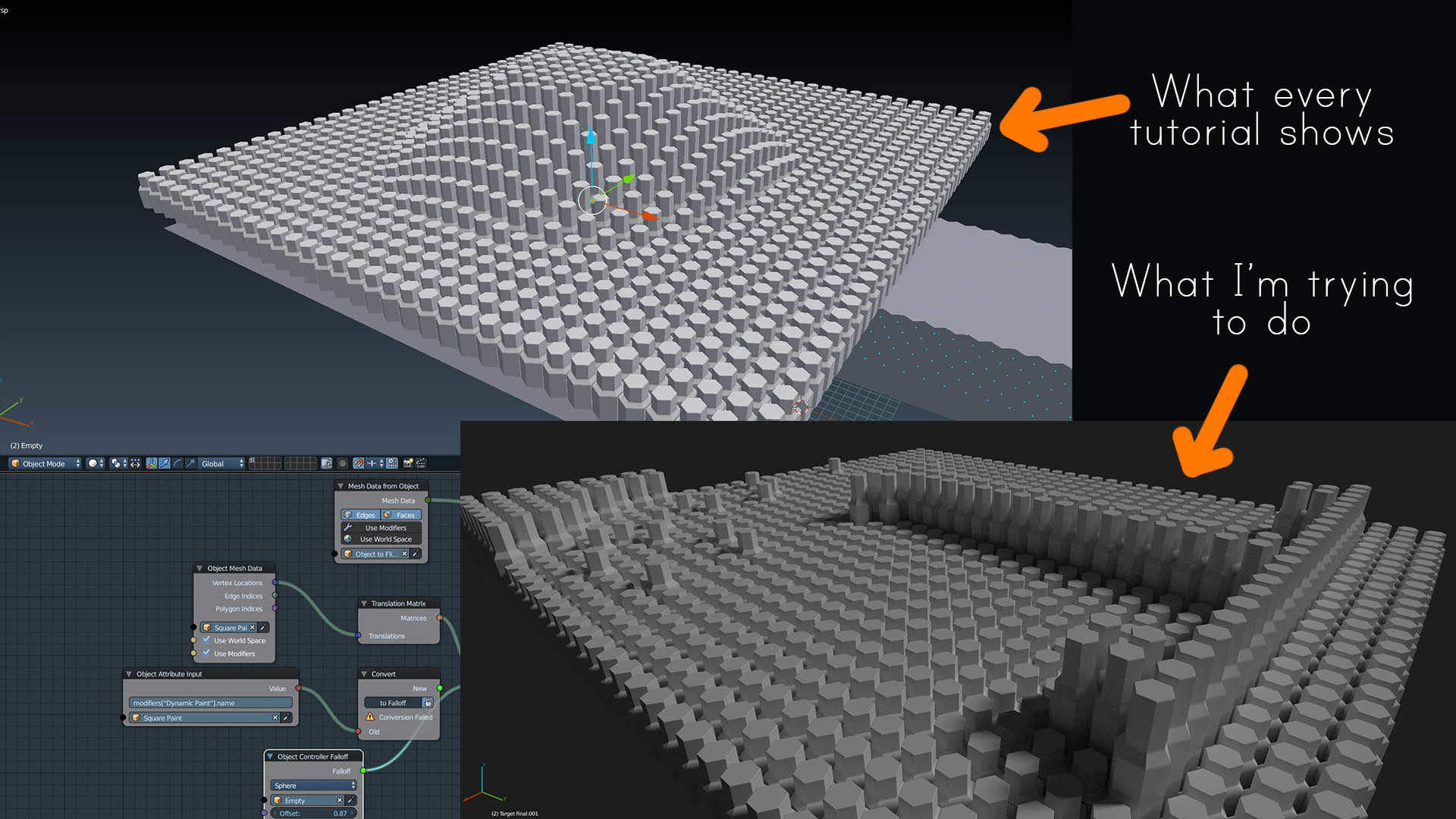 Animation Nodes to Project Images or Shapes