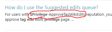 Sci-Fi and Fantasy Search results that has the text for users with $Privilege-ApproveTagWikiEdits