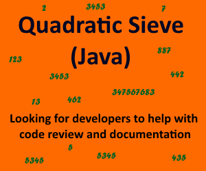 Java Quadratic Sieve