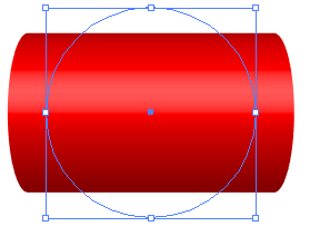 a 3D cylinder