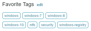 my favorite tags