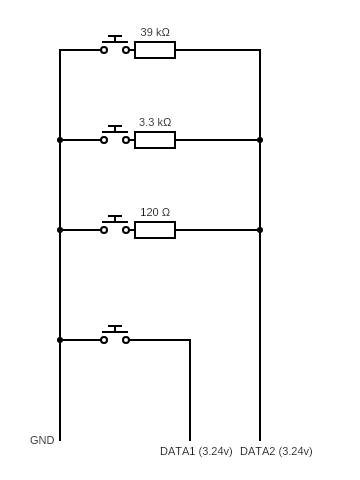 control buttons circuit