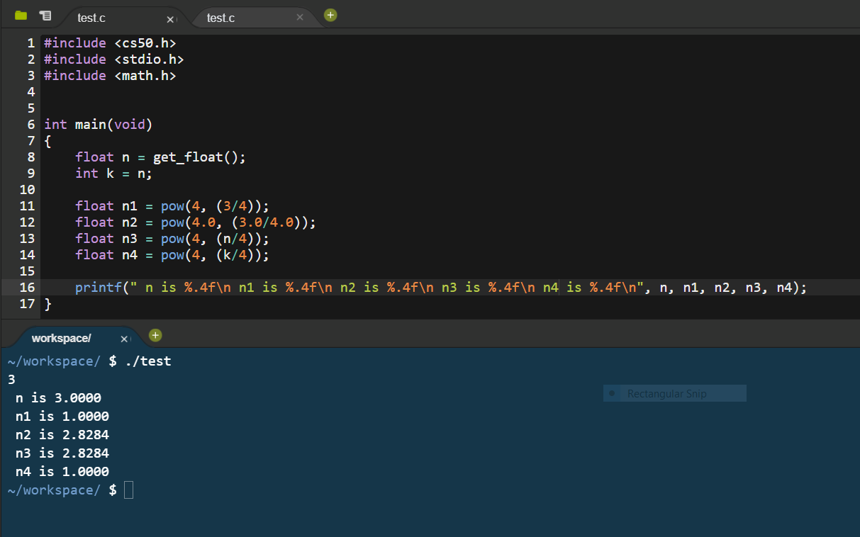 IDE Screenshot