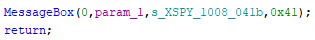 Ghidra decompilation of the WIN16 MessageBox function using the Pascal calling convention.