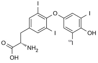 5'-radiolabeled thyroxine