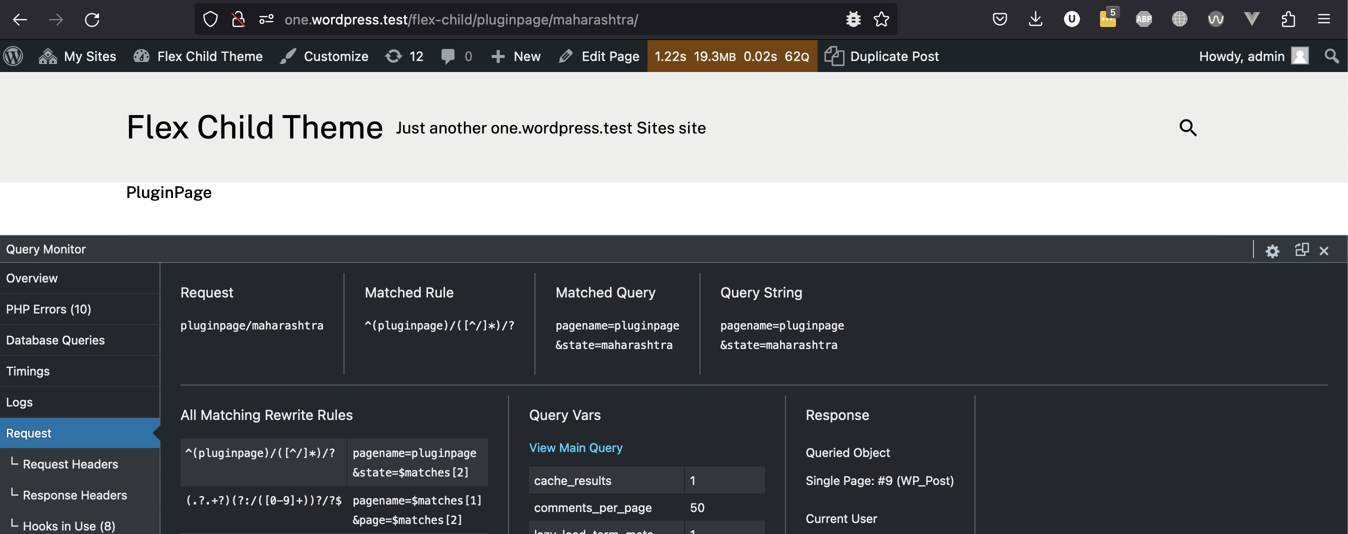 Query Parameter - Rewrite rule match