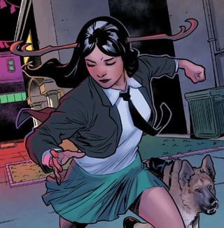 Image of Nature Girl (Lin Li) from "X-Men Unlimited Infinity Comic Vol. 1 #5."