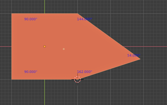 Image showing exact 162 degree angle