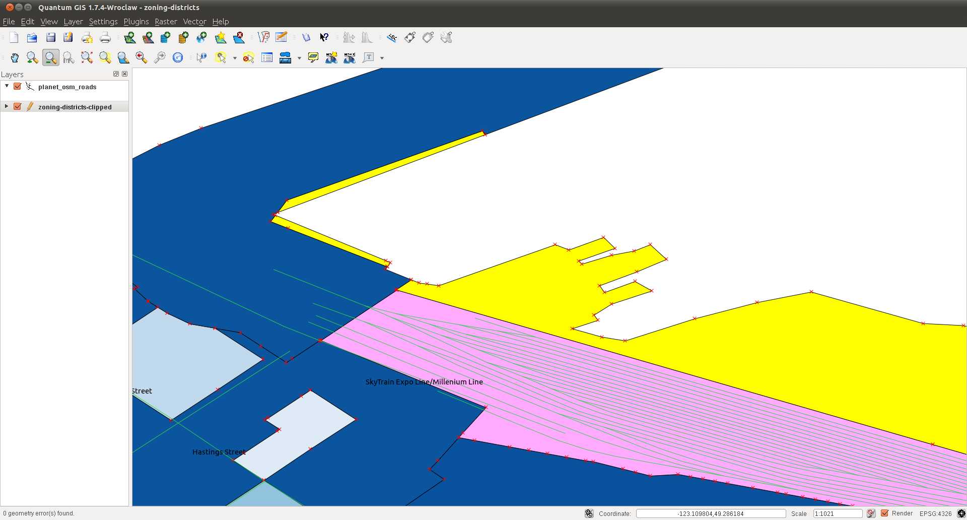 qgis screen shot