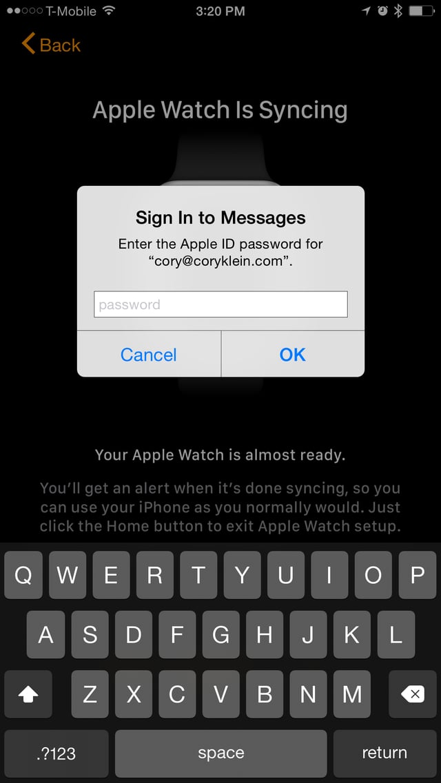 second Apple ID login prompt for old Apple ID