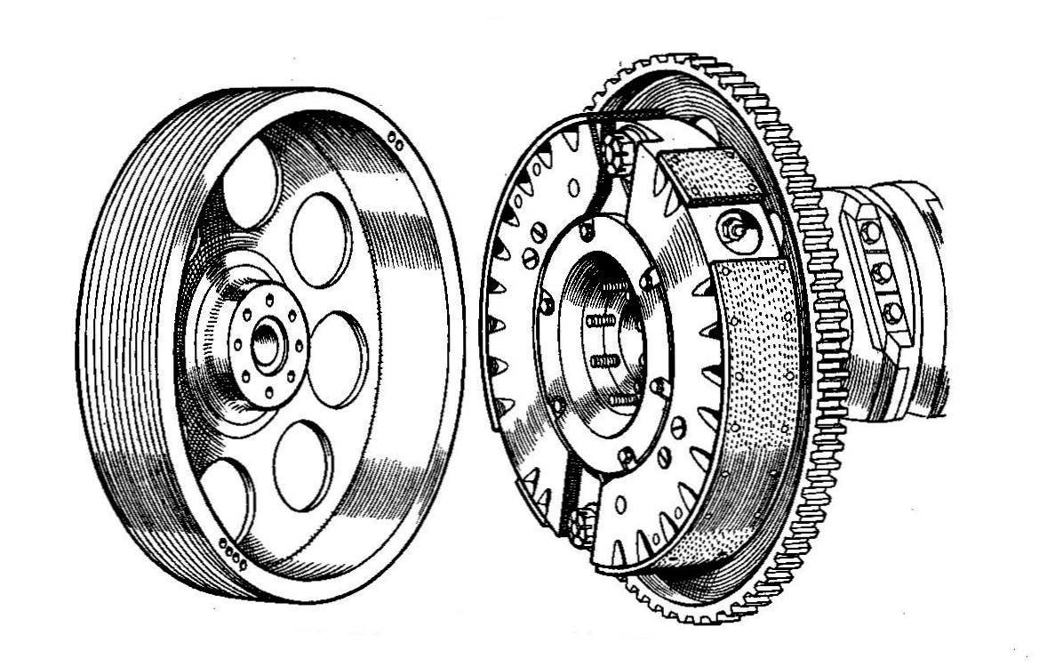 centrifugal clutch of the 30s