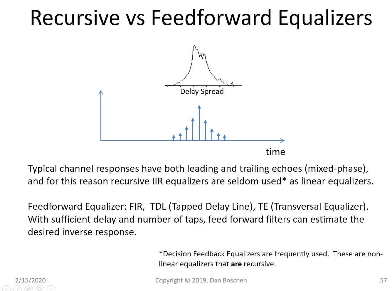 recursive vs feedforward