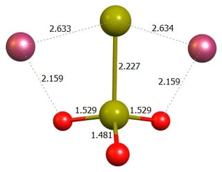 alternative molecular structure of disodium thiosulfate