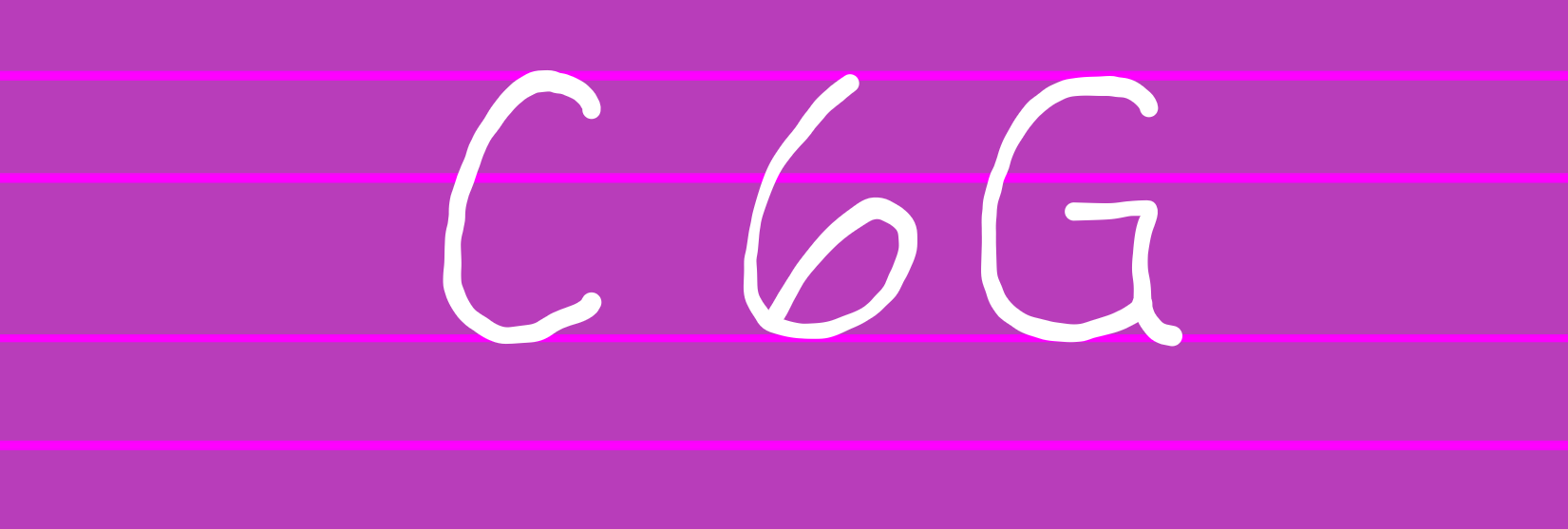 Figure 5: C, 6, G