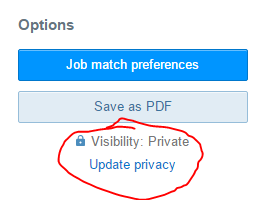 Update privacy