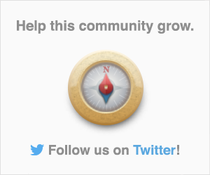 Help this community grow -- follow us on twitter!