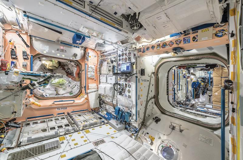 Inside the ISS