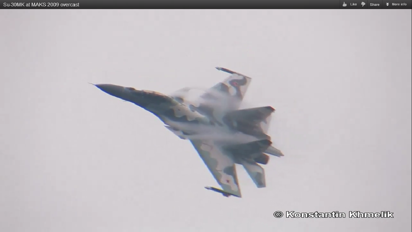 Su 30 Canard Vortex