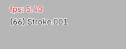 FPS in viewport