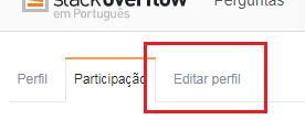 editar perfil