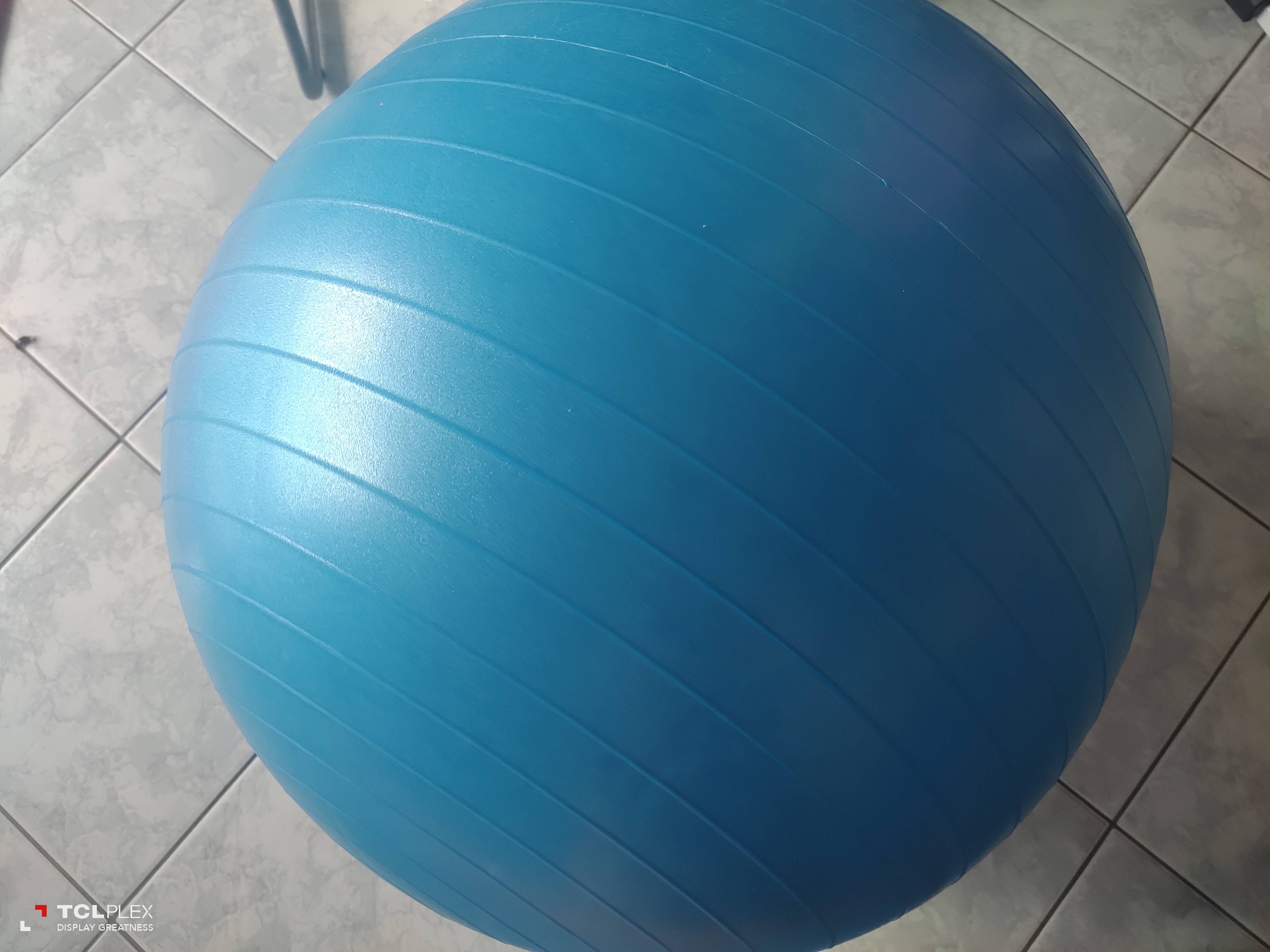 Blue Exercise Ball