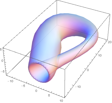 translucent Klein bottle