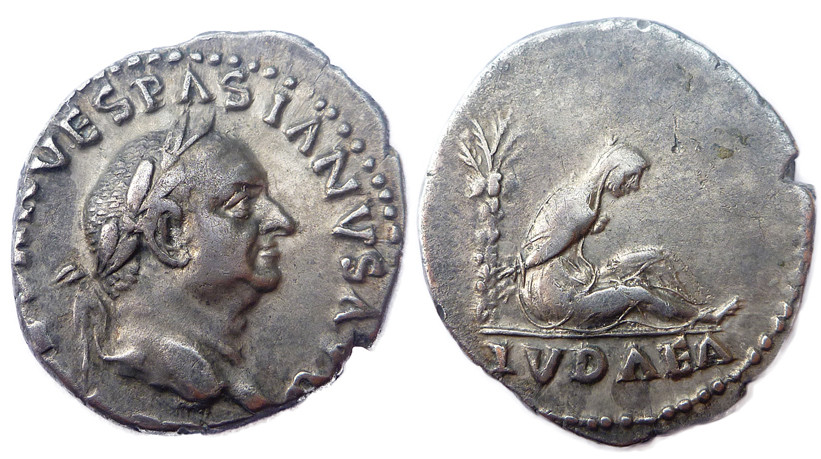 Vespasian denarius