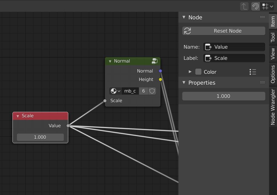 Example of Value Node