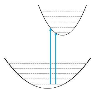 Two nuclear potentials with differing curvature