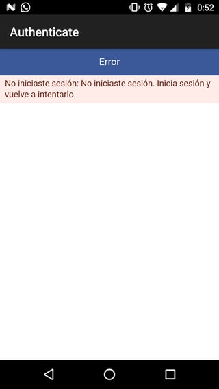 Primer error