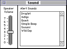 System 7.0 Control Panel