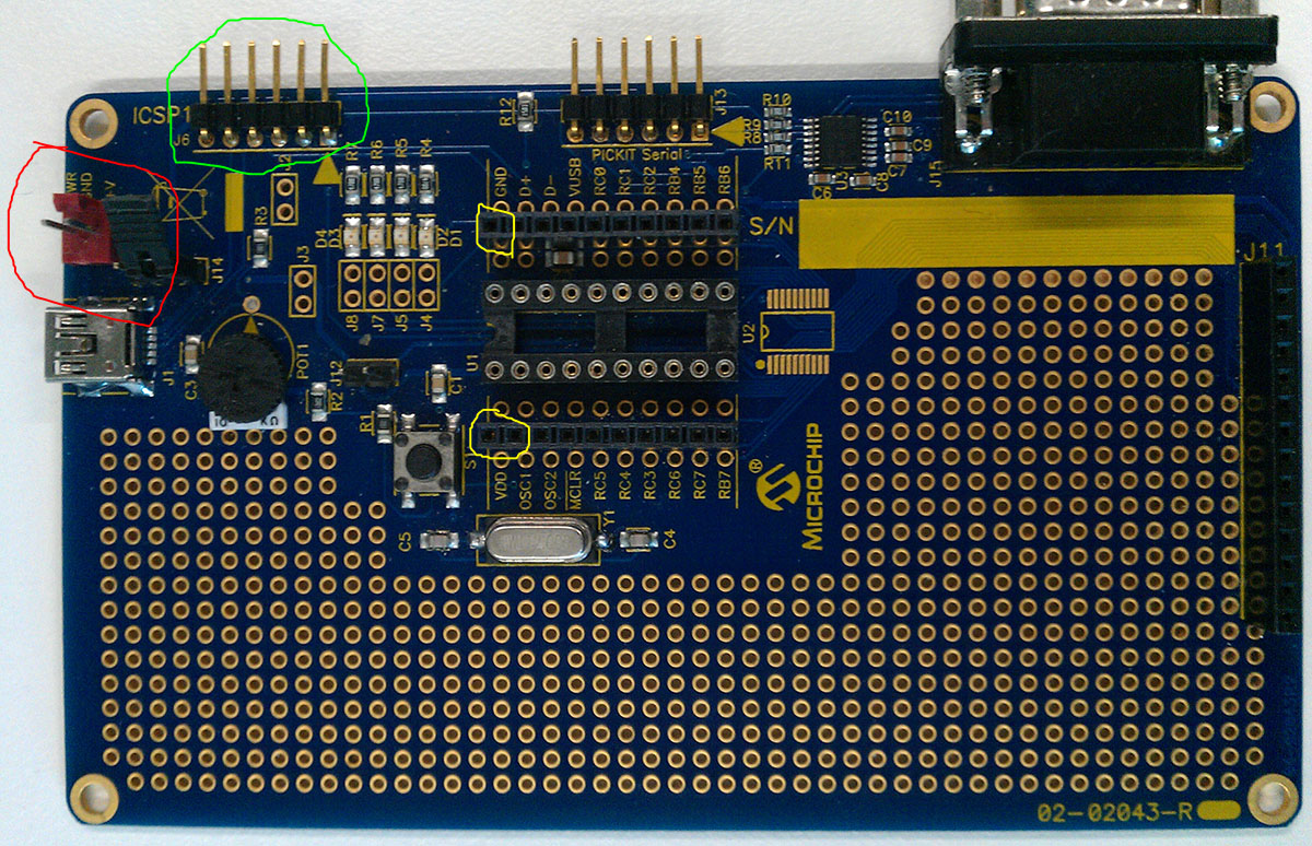 Microchip Development Board