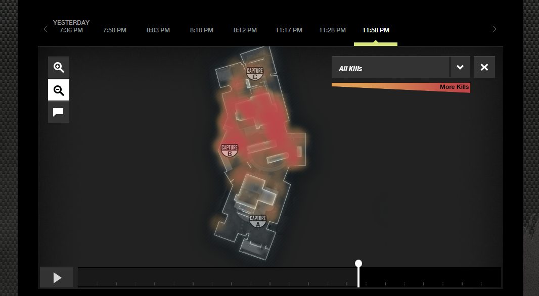 cod heat map