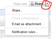 Google Docs Notifications