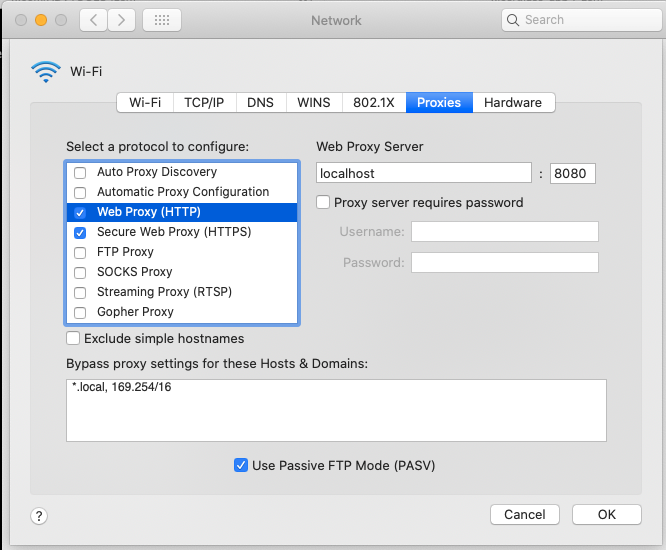 Advanced Network Settings