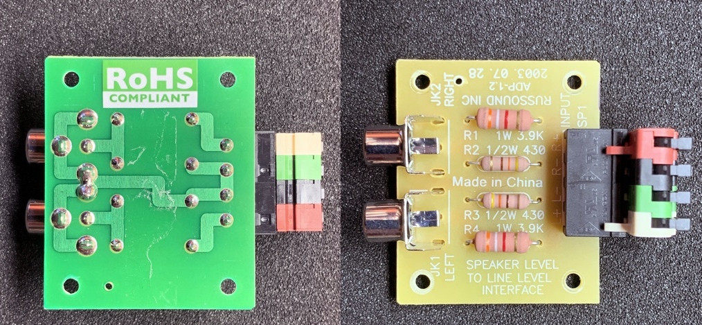 Speaker to Line PCB