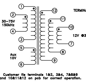 Transformer Pinout