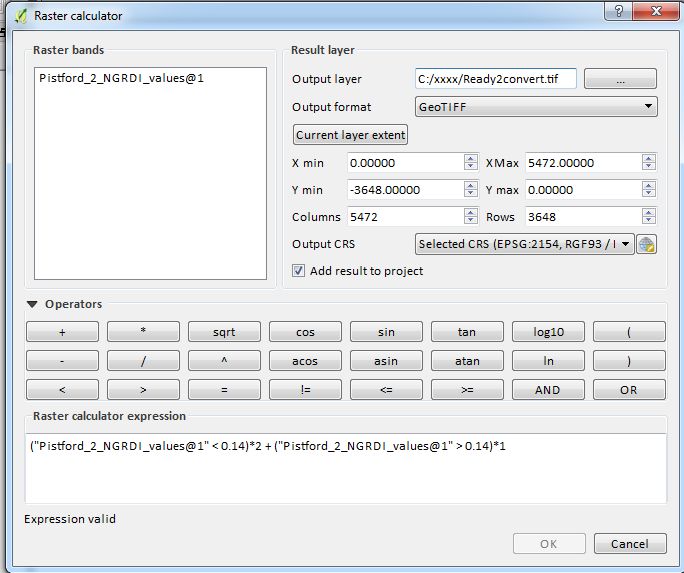 raster calculator