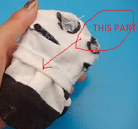 this part of the sock