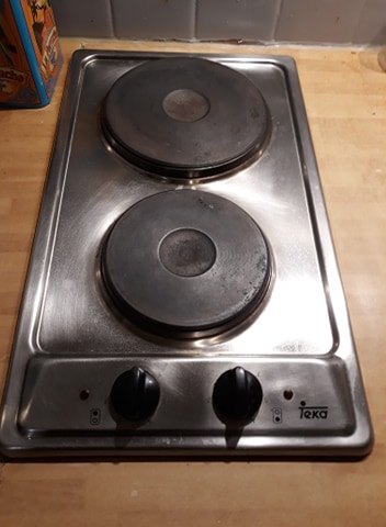 Photo of my electric hobs