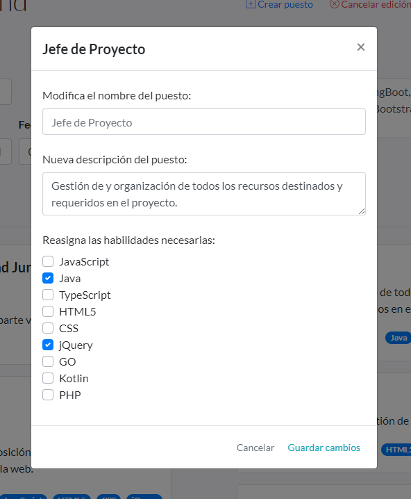 Ventana modal de bootstrap